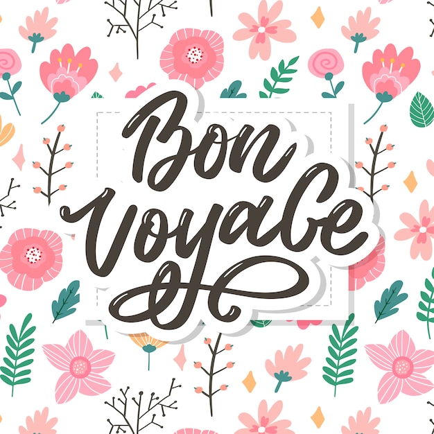 Letras bon voyage