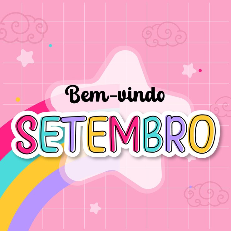 Vetor letras brasil vector de boas-vindas de setembro