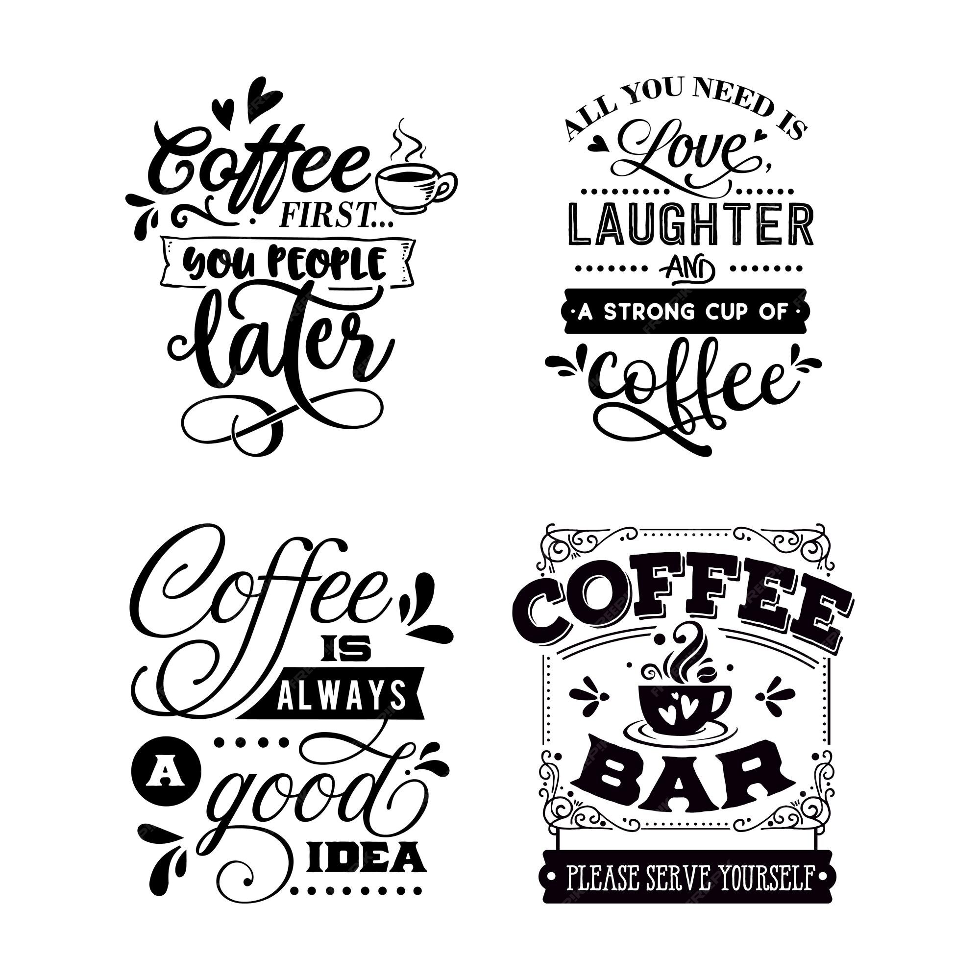 Eu bebi café antes que ficasse legal, tipografia, design de camisetas com  letras 4895920 Vetor no Vecteezy