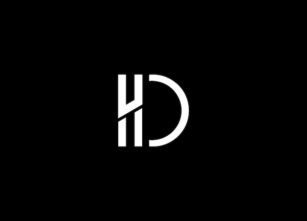Vetor letras do alfabeto iniciais monograma logotipo hd carta criativa design de logotipo hd vetor logotipo de letra hd