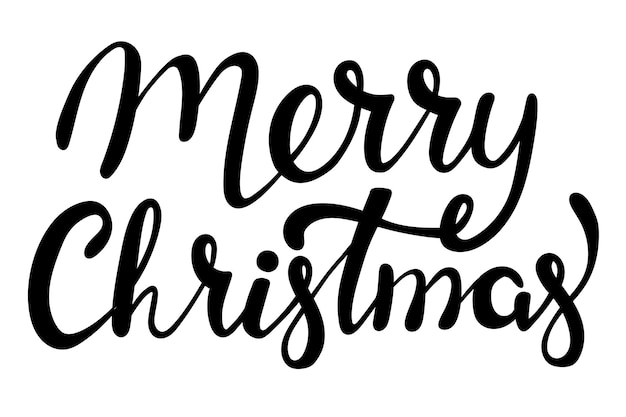Letras para cartões de Natal feliz
