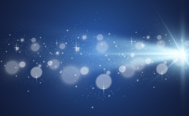Vetor lindas faíscas brilham com luz especial