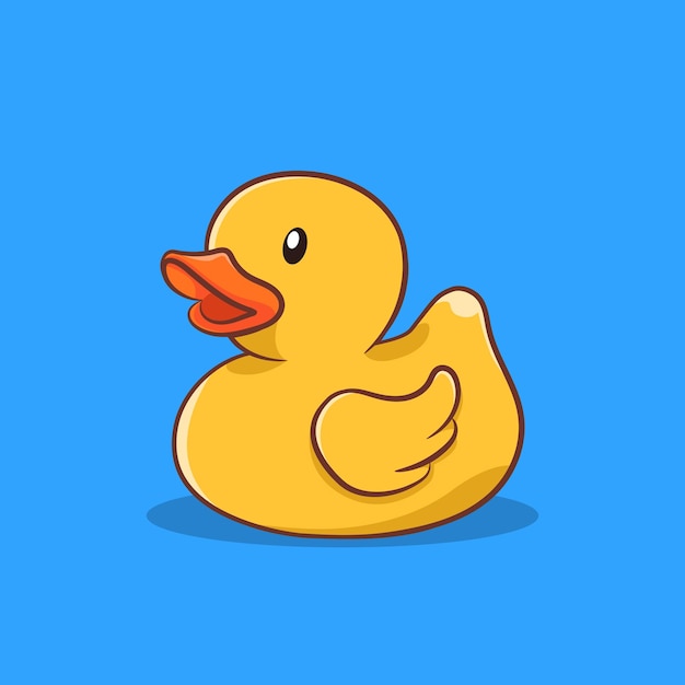 lindo brinquedo de banho de pato amarelo
