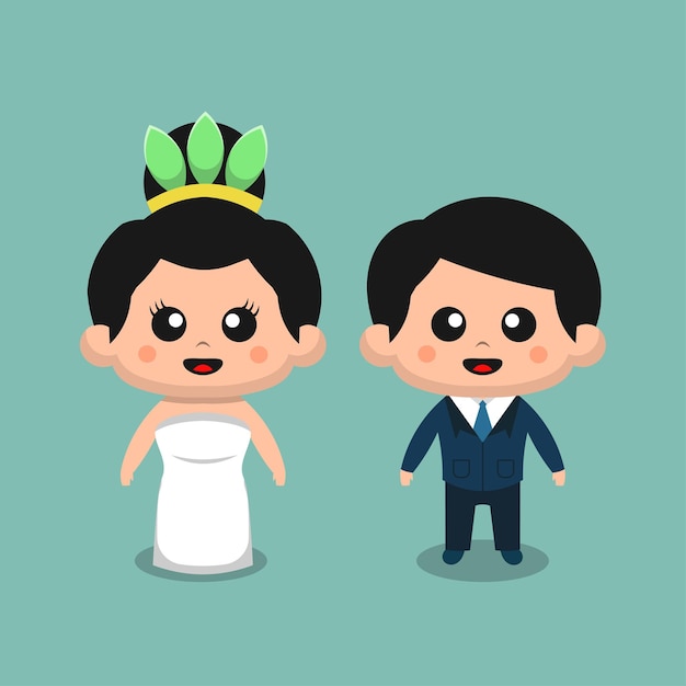 Lindo casal de noivos para casamento