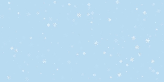 Lindo fundo de natal de queda de neve sutil