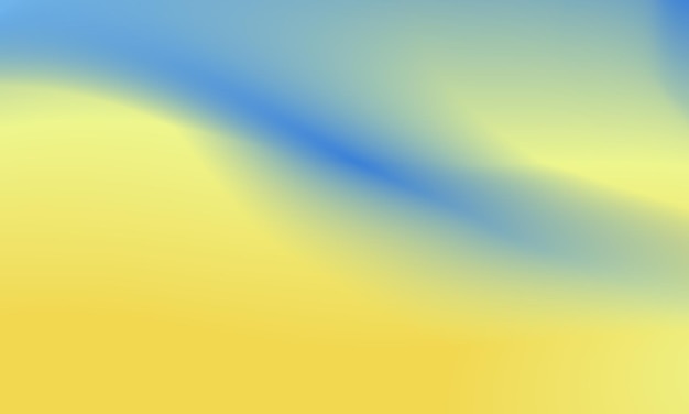 Lindo fundo gradiente de cor azul e amarelo