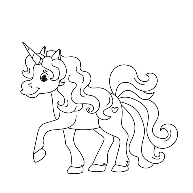 Unipony Pet – Páginas para colorir imprimíveis gratuitas