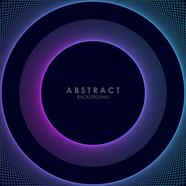 Linha abstrata Wave fundo moderno