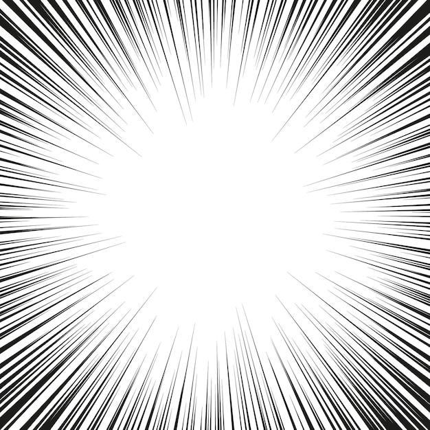 Linha de velocidade radial estourou em estilo retrô sobre fundo claro vetor de modelo de design Estilo vintage retrô Modelo de símbolo de explosão Elemento de design de quadrinhos Retro brilhante pano de fundo
