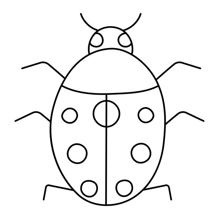 Vetor linha inseto mariposa mariposa ícone elemento mosca