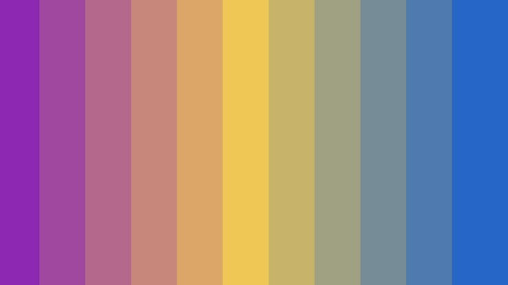 Vetor linha listrada estética gradiente roxo amarelo e azul ilustração de pano de fundo perfeita para banner de fundo de cartão postal de papel de parede de pano de fundo