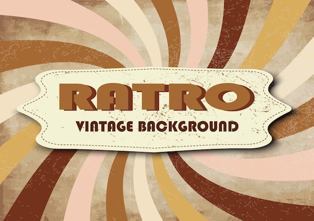 Linha no estilo dos anos 70Clássico Vintage Retro Rays BackgroundRetro abstratoSunbeampadrão geométrico