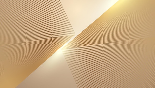 Linhas abstratas douradas de textura de fundo em forma de edifícios altos olhando para cima