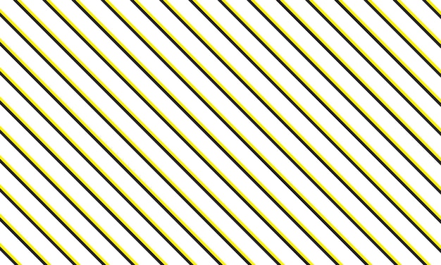 Linhas amarelas sobre um fundo branco