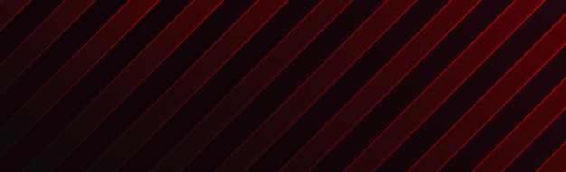 Linhas de gradiente vermelhas inclinadas de fundo escuro abstrato - vetor
