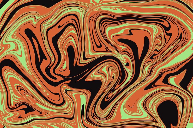 Vetor liquidifique o papel de parede abstrato colorido foto premium