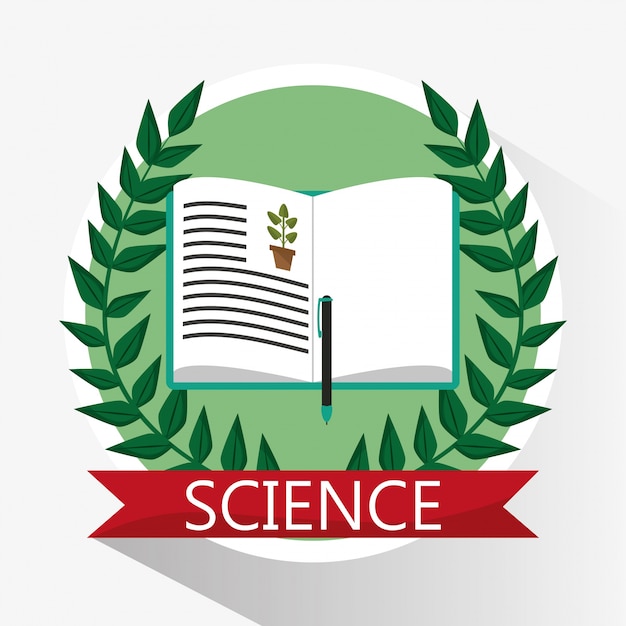 Livro de biologia científica aprende escola