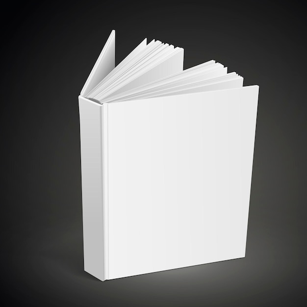 Livro de capa dura em branco