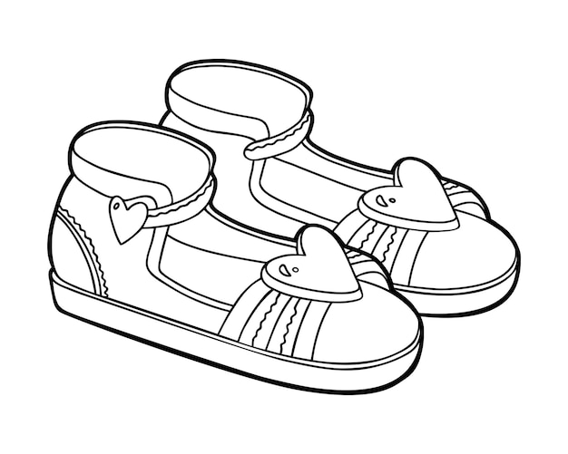Desenho de Pintar Sapatos de Princesa para Crianças, Desenhos e  Brincadeiras