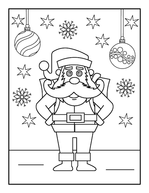 Desenho Para Colorir Feliz Natal - Imagens Grátis Para Imprimir - img 28185