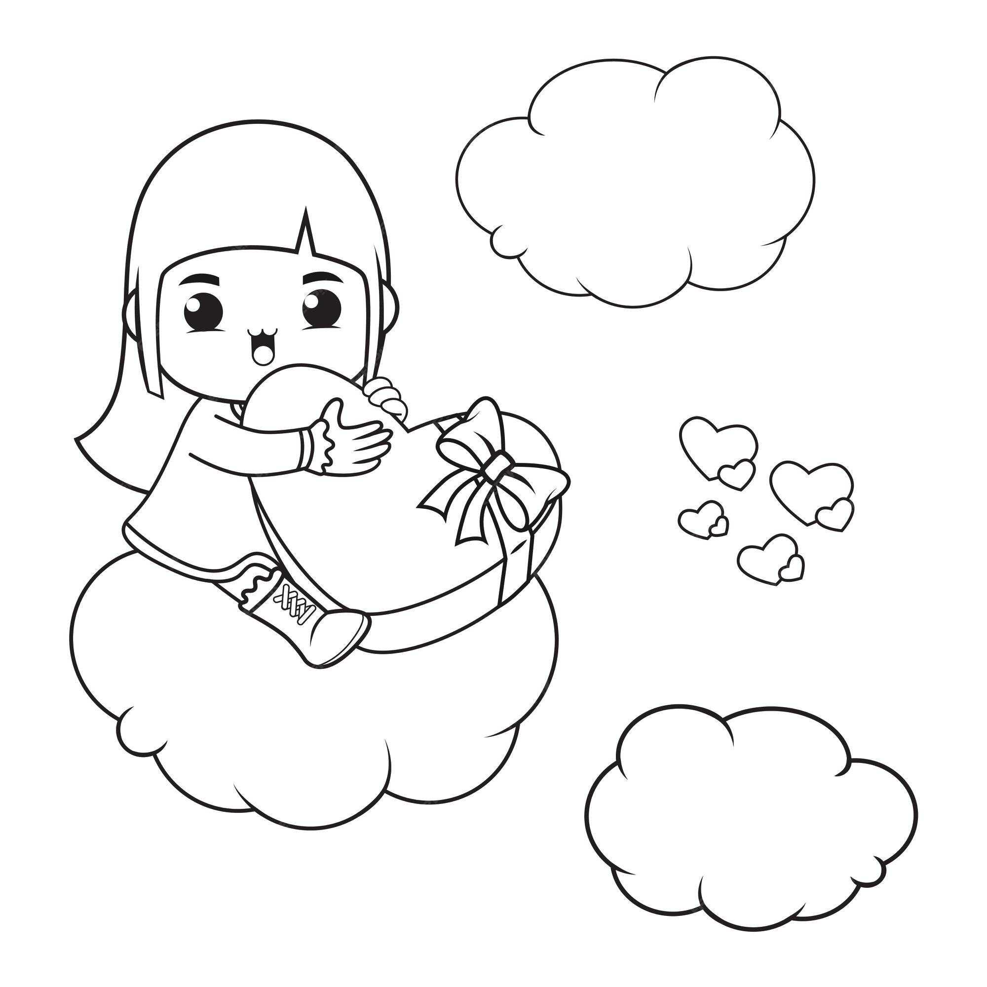 180 Desenhos kawaii para desenhar e colorir