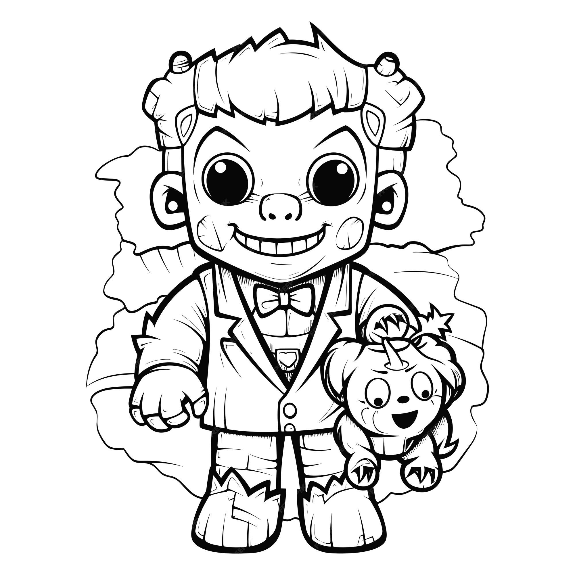 Desenhos de Chucky para colorir e Imprimir - Pintar Grátis Online