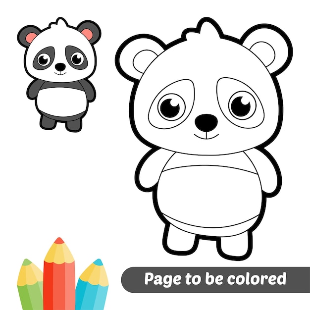 Desenho Panda Colorir Imagens – Download Grátis no Freepik