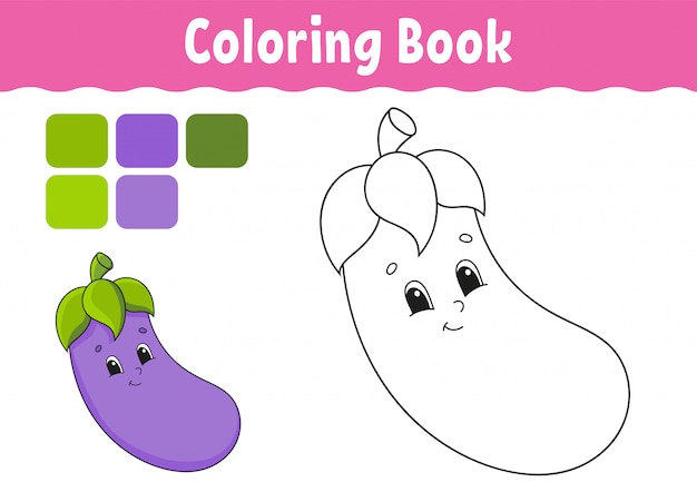 Livro de colorir para crianças.