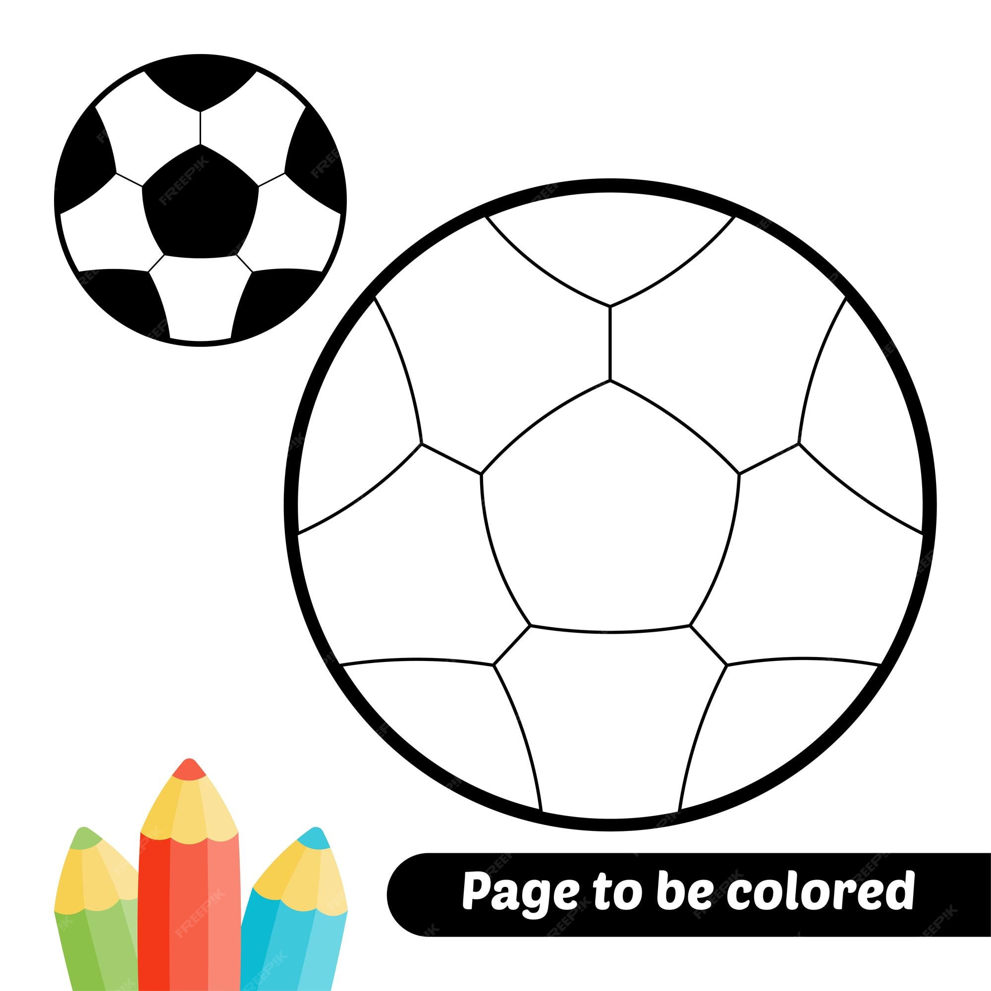 Crianças jogo educativo. Desenho para colorir com bola. Cor por pontos  atividade imprimível imagem vetorial de ksuklein© 281271274