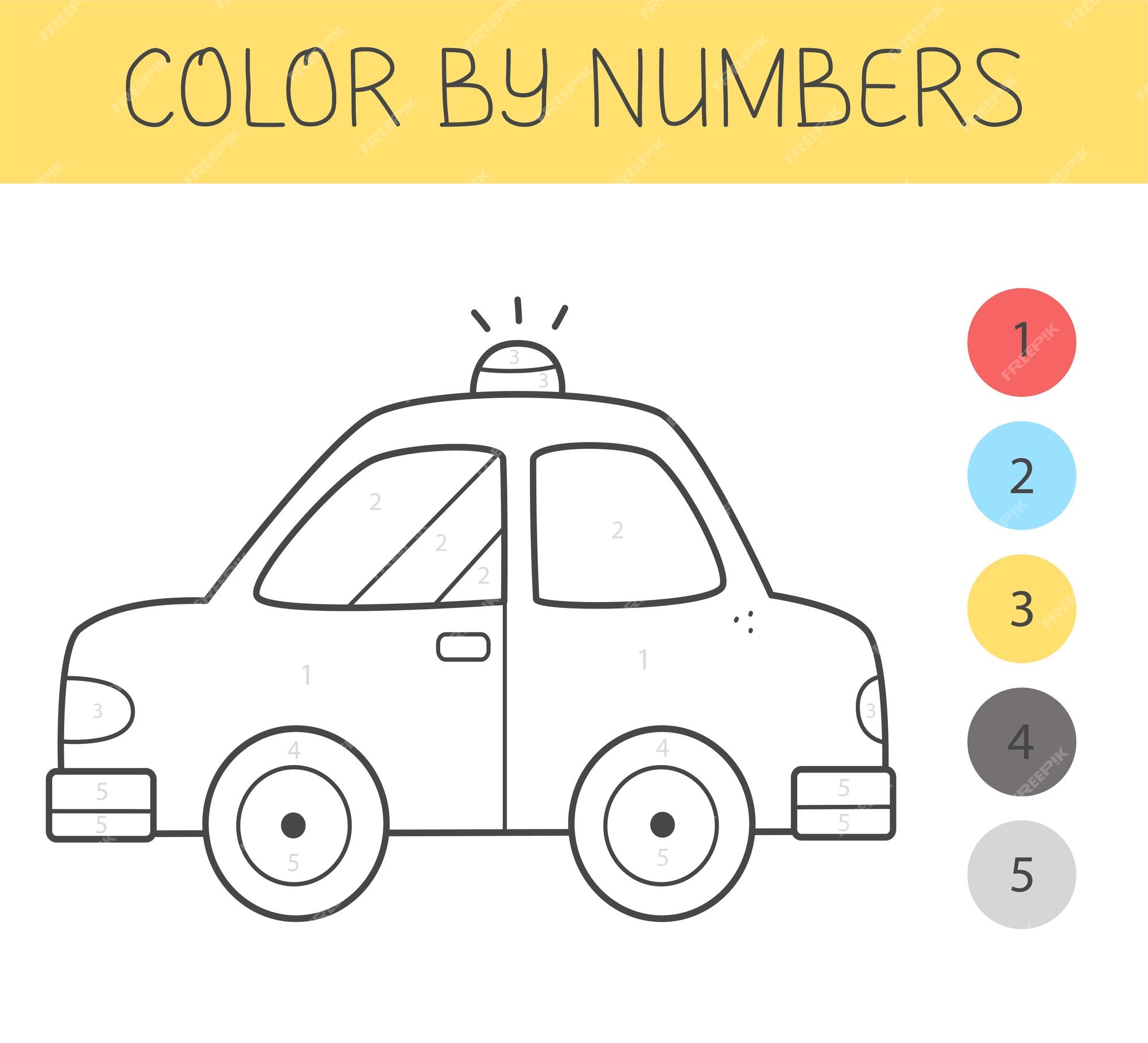 encontrar duas fotos é um jogo educativo para crianças com carro. livro de  colorir de carro bonito. ilustração vetorial. 17502933 Vetor no Vecteezy