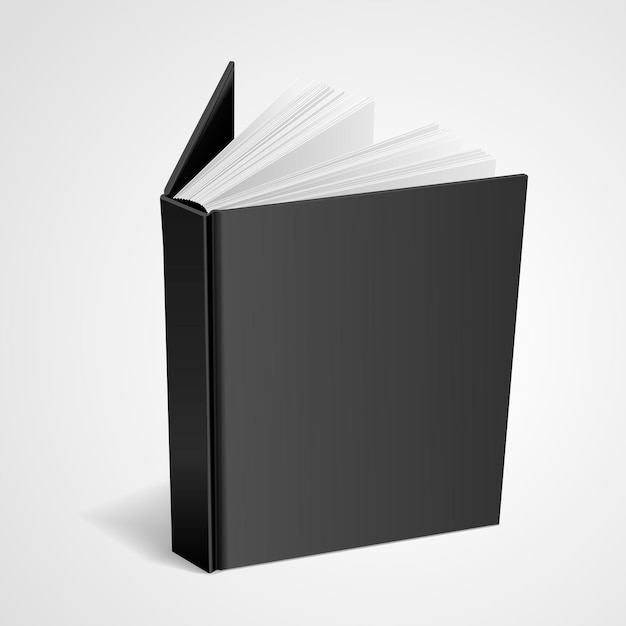 Livro em branco de capa dura