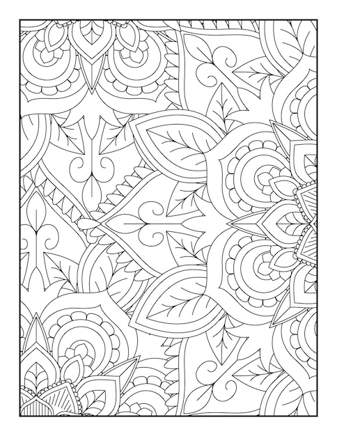 Livro para colorir floral livro para colorir floral livro para colorir floral para adultos livros para colorir