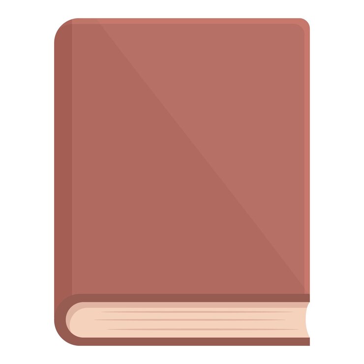 Livro vermelho ícone desenho animado vetor papel de publicação de estudo aberto