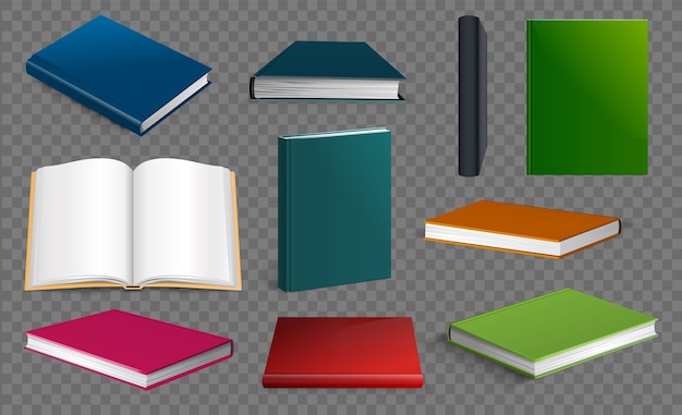 Livros em estilo realista