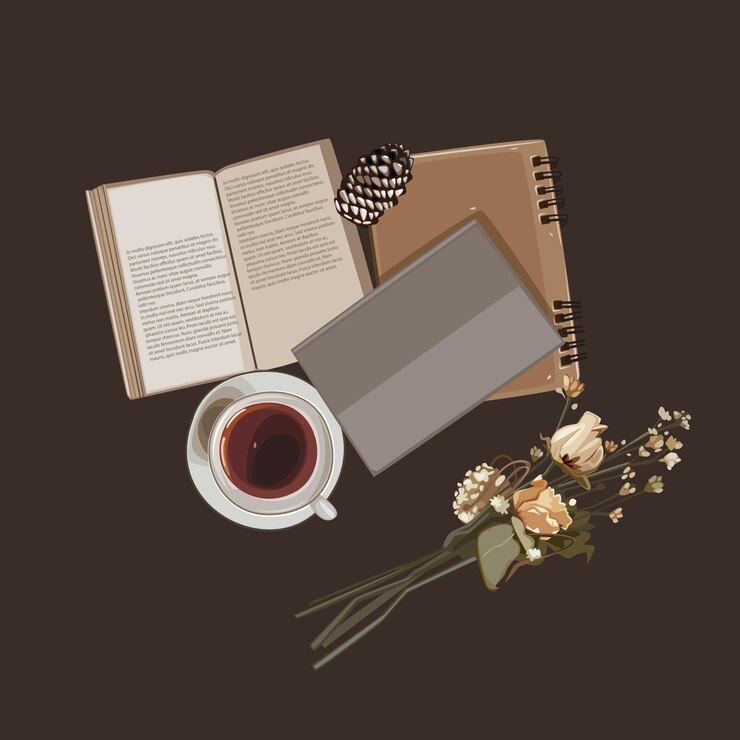Livros Mock Up Cenário