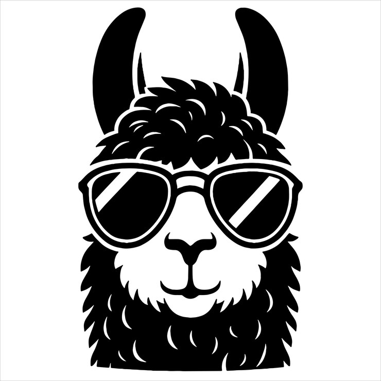 Vetor llama svg