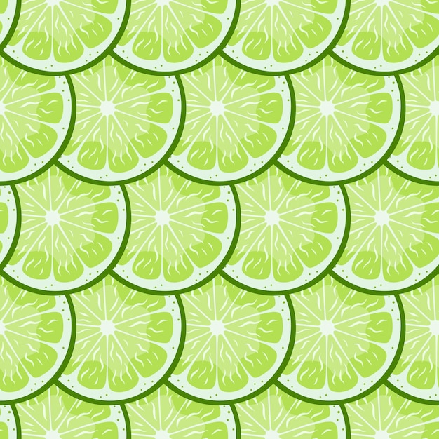 Llime seamless pattern