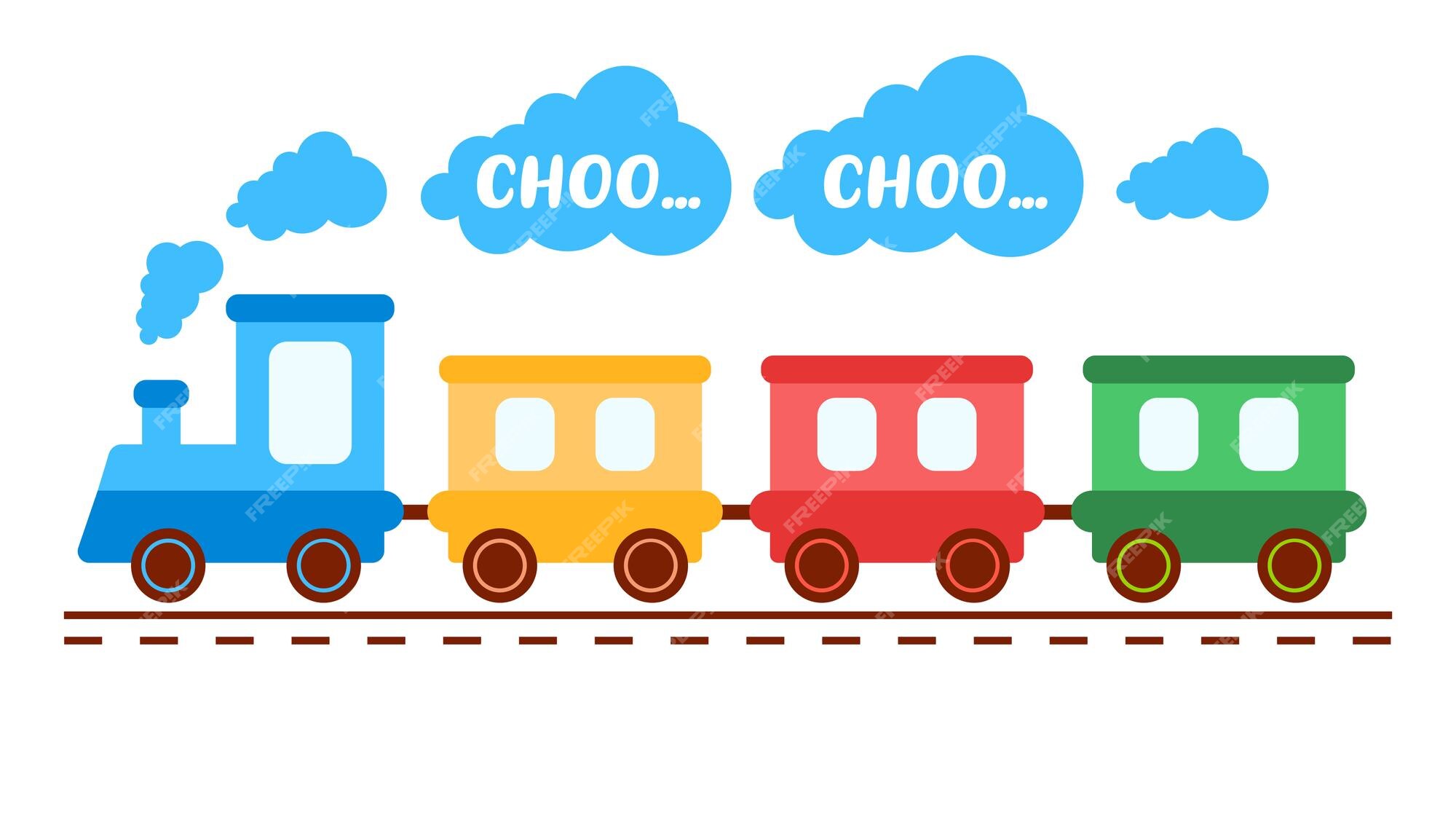 Jogo Dom Crianças Trem Viajar De Transporte Ferroviário Brinquedo