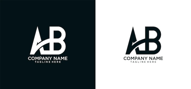 Logo ab design inicial