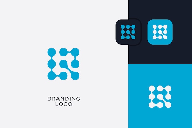 Logo abstrato da tecnologia