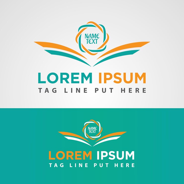 Logo árabe e logotipo islâmico Modelo de logotipo de aprendizado islâmico