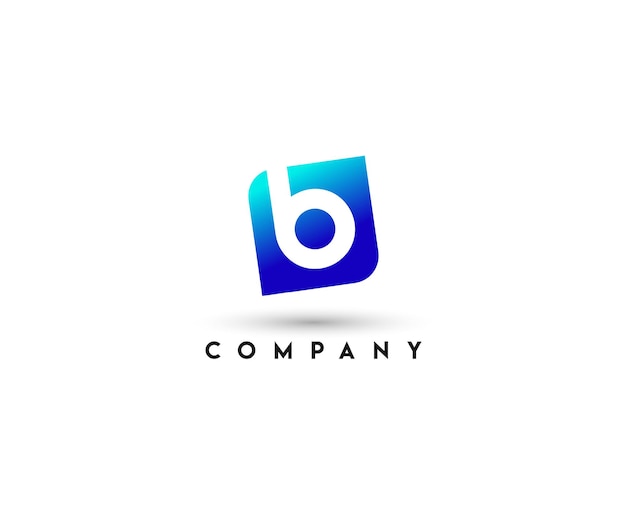 Logo beta data logo letra b