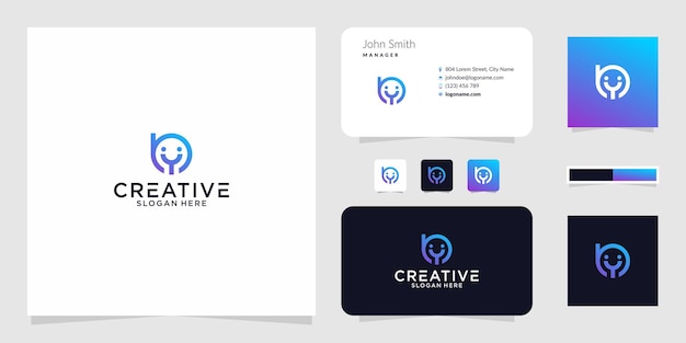 Logo by smile design gráfico para outros usos é muito adequado para usar