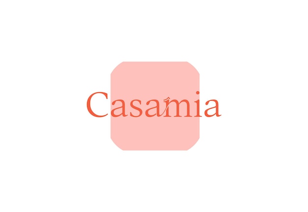 Logo da casamia em fundo branco