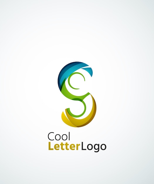 Logo da empresa de letras