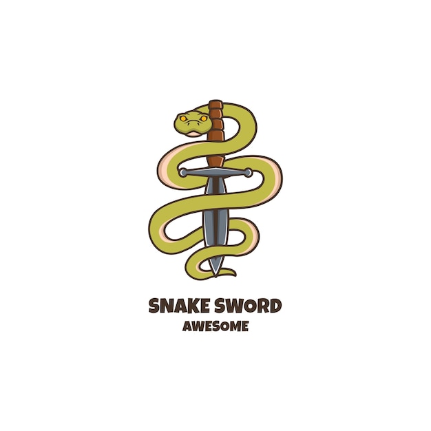 Logo da espada da serpente