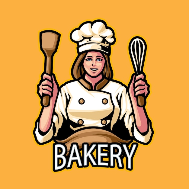 Logo da padaria do chef