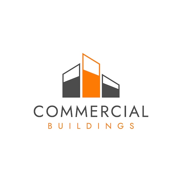 Logo de edifícios comerciais