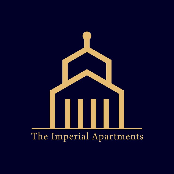 Logo de propriedade imobiliária de luxo moderno