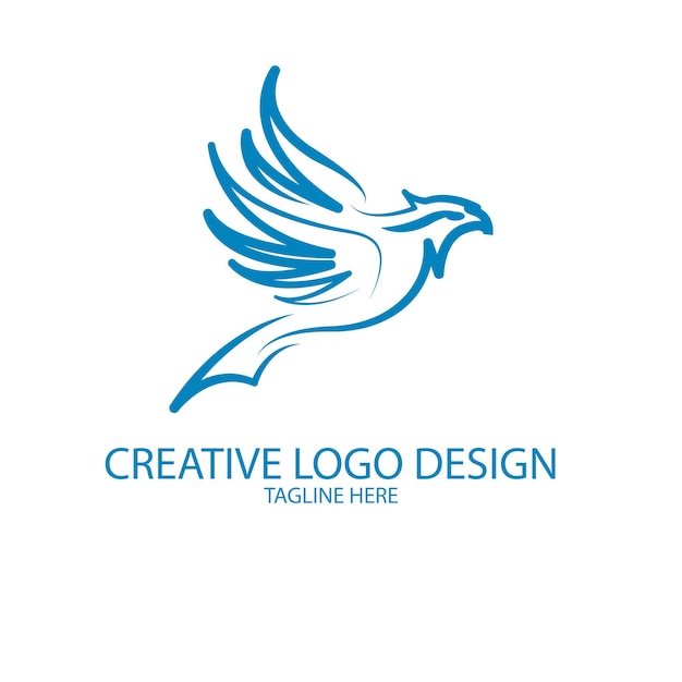 Vetor logo design criativo